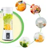 Presse-agrumes Électrique portable Presse-agrumes USB Rechargeable Handheld Smoothie Blender Mélangeurs de fruits Milkshake Maker Machine Matériel de qualité alimentaire 230314