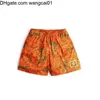 wangcai01 mäns shorts japanska anime shorts tryckt mode sommar djävul frukt casual daglig utomhus dragkamp gymträning jogging fitness män shorts 0314H23