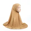 Bandanas Durag H062 Plain Muslim Pull On Hijab Islamitische hoofdtrap hoeden Hoogwaardige sjaal Ramadan Pray Kleding Meadium Size Tulban Caps 230314