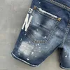 Dsq Phantom Turtle Jeans Hommes Jean Hommes Designer De Luxe Skinny Ripped Cool Guy Causal Hole Denim Brand Fit Man Washed Pants 10170