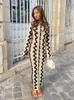 Casual Dresses Autumn Knitted Maxi Flare Long Sleeve Bodycon for Women Elegant Sexy Cut Out Wave Christmas Party Evening Outfits 230313