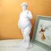Obiekty dekoracyjne figurki kreatywność żywica Rzeźba David otyłość gruba posąg rękodzieła nago nagi człowiek art.