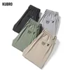 Pantaloni da uomo Kubro Summer Men Sports Pants Style Explosive Section Shuch Air Conditioning Air Condibini dritto Abbigliamento chic 230313 230313