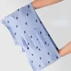 MUITAPANTES 5PCS/LOT Men's Boxer Shorts Panties estampados de algodão macho da cintura solta Colo