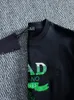 DUYOU T-shirt surdimensionné avec des lettres de lavage en jersey vintage T-shirt 100% coton Hommes Casuals T-shirts de base Femmes Qualité Tops classiques DY8978