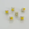 KTT Switch Milky Yellow Switches Linear 3Pin Compatible Mechanical Keyboard Gaming RGB SMD CHERRY DIY CUSSE med MX Switchs