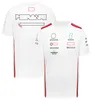 Men's and Women's New T-shirts Formula One F1 Polo Clothing Top Racing Summer Round-neck Fans Team Driver's Azvv