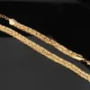 Wedding Jewelry Sets Gold Color Hollow Earrings Necklace Set Fashion Women Dubai Africa Luxury Punk Jewellery Choker Necklace Wholesale Accessaries 230313
