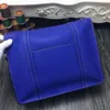 35cm Man Messenger Purse Brand Designer Bag Handmade Quality Togo Leather Wax Stitching Navy Blue Many Colors Fast Derviric