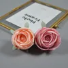 20st Silk Rose Flower Heads små falska rosknoppar för höstblommor för bröllopstårta dekoration