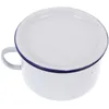 Bowls Salad Serving Enamelware Cooking Kitchen Tableware Noodle Bowl Rice For Water Home