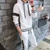Autumn Most Popular Brand Tracksuit Hooded Pullover and Jogger Pants Classic Men/Women Daily Casual Sports Hoodie Jogging Suit G1215 2023