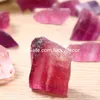 Ruwe fluoriet roze regenboog edelsteen brokken decor Irregular Natural Red Magenta paarse kwarts kristal rotsen mineraal exemplaar stenen bulks genezende reiki feng shui