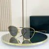 310 óculos de sol de olho de prata/cinza Sombras Mulheres de moda Gafas de Sol Designers Óculos de sol UV400 Eyewear com caixa
