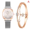 Armbandsur Women Lady Quartz Movement Watch Watch Round Dial Simple Gift Eloy Strap Xin-