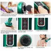 Helkroppsmassager Electric Vacuum Cupping Massager Sug Cup Guasha Anti Cellulite Beauty Health Scraping Infraröd värme Slimmmassageterapi 230314