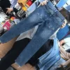 Jeans pour femmes Skinny déchiré jean femmes printemps été automne vente femmes mode décontracté filles mignon Denim pantalon femme en gros 230314