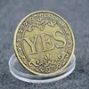 Arts crafts Yes Or No Lucky Decision Coin Bronze Commemorative Coin Retro Home Decor Classic Magic Home Decoration