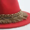 Brede rand hoeden emmer hoeden cowboyhoeden hoed fedora hoed vilten man hoed hoeden hoed voor vrouwen westerse cowboy panama vintage casual luxe mannen hoed sombrero hombre 230314