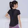 Women's T-Shirt Women Loose Sport Running T-shirts Breathable Mesh Gym Yoga Shirts Short Sleeve Fitness Training Workout Sportswear Top 230314