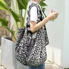 Bolsos de noche literatura de ocio japonesa lienzo insps leopardo frannelette impreso red red rojo retro one hombro mujer