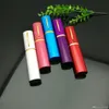 Smoking Pipes Multicolored mini portable pen-type cigarette kettle Glass Bongs Oil Burner Pipes Water