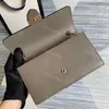 Tasarımcı omuz çantası lüks zincir çanta woc cüzdan Kadın corss vücut Çanta çanta küçük deri kartlık eski cüzdan flep sacoche Saffiano crossbody Messenger çanta