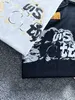 DUYOU Oversize-T-Shirt mit Vintage-Jersey-Waschungsbuchstaben, 100 % Baumwolle, T-Shirt für Herren, lässig, Basic-T-Shirts, Damen, hochwertige klassische Tops DY8987