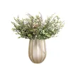 Decorative Flowers Artificial Plants Milan Grass Eucalyptus Leaves Bouquet DIY Home Office Garden Simulation Greenery