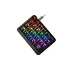 Tastiera macro a 23 tasti retroilluminazione RGB programmabile personalizzata fai-da-te tastiera meccanica giochi di concorso elettrico PC portatile MAC WIN7 8 10