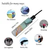 Umbrellas Marble Turquoise Automatic Umbrella Men Women Rain Windproof Outdoor Travel Sun Three Folding Umbrellas 8 Ribs Gift Parasol 230314