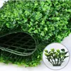 Dekorativa blommor 10st 25 x cm Artificiellt gräs Plast Boxwood Mat Topiary Tree Milan For Garden Home Store Wedding Decoration