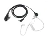 Walkie Talkie 20pcs 1 PIN Covert Acoustic Tube Earpiece Headset For Motorola T270 T280 Radio