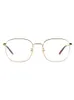 Zonnebrillen Nieuwe hoogwaardige Xiao Zhan's Silver Glasses Men GG0681 Ultra Light Titanium Legering vierkant Volledige frame Vrouwen kunnen worden uitgeruste bijzienslenzen worden