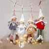 Kerstdecoraties Angel Doll Hanging Decoration Xmas Ornament for Home Decor Plush Cute 2023