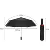 Umbrellas Automatic Double Layer Folding Umbrella Windproof Rain Wind Resistant Trip Sun Ten Bone Umbrellas Large Rain Business Parasol 230314