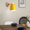 Wall Lamp Wooden Lamps Bedside Led Light Sconce Modern Interior For Bedroom Living Room Study Reading