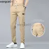wangcai01 Men's Pants Dome Cameras Brand Straight Pants Men Cotton Casual Business Fashion Stretch Comfortable Black Gray ArmyGreen Blue Trousers Male 0314H23