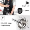 Blender Stainless Steel Hand Blender 3 In 1 Immersion Electric Food Mixer With Bowl Kitchen Vegetable Meat Grinder Chopper Whisk Sonifer 230314