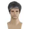 Synthetic Wigs WHIMSICAL W Men Short Hair for Daily Use Fashion Wig Ombre Male Natural Heat Resistant Breathable 230314