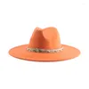 Beret Hat Hats for Women Fedora Winter Women's Feel Jazz Caps Panama szeroki Brim Western Cowboy Cowgirl Chapeau Femme Sombrero
