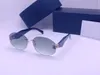 Роскошный классический дизайн солнцезащитные очки для женщин модные безрамные прямоугольные солнцезащитные очки UV400 доказательства глазных очков Мужские очки