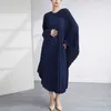 Party Dresses Miyake Pleated Dress Irregular Dress Loose Fashion Medium And Long Women's Age-reducing Meat-covering Color Elegant Skirt 230314