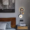 Wandlamp JJC Moderne minimalistische stijl Bed Noordse slaapkamer Woonkamer Achtergrond Trap