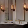 Wall Lamp Vintage Romantic Interior Lighting LED Sconce Light Bedroom Bathroom Balcony Retro