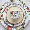 Set di stoviglie Piatto nordico Phnom Penh Stoviglie occidentali Cucina di casa Cucina di lusso Bone China Cena Bistecca Insalata Tazza Piattino Combinazione