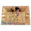 Cigare Cendrier Fumer Accessoires Bureau Gustav Klimt Baiser Adela Saint Valentin Cadeau Décoration De Mariage