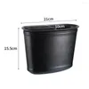 Interior Accessories Car Trash Cans With Leather Hanging Door Shelves Storage Bin High Quality