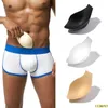 Mäns badkläder 3D -underkläder Crotch Pad Baddräkt Proteciv Pouch Pouch Pad för simning Briefs inuti Front Sponge Pad L230314