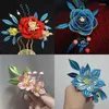 Dekorativa blommor 400/800 st konstgjorda blommor dubbla huvuden DIY Stamen Pistil för hemtaktsarbeten Scrapbooking Decor Wedding Party Supplies